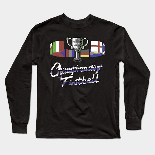 A Championship Football Long Sleeve T-Shirt by ilovethec64